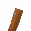 Nat&uuml;rlich gebogener H&auml;ngemattenst&auml;nder aus Holz, universell f&uuml;r Garten, Picknick, Camp, 2-Personen-H&auml;ngematten-Bogenst&auml;nder aus Holz, robust, 400 Pfund Kapazit&auml;t